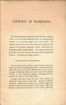 Birth-day of Washington : celebration at Paris, February 22, 1866 by James O. Putnam