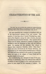 Characteristics of the age : a discourse delivered in the First Presbyterian Church, Troy, N.Y., on Thanksgiving Day, December 12, 1850 by Nathan S.S. Beman and Young & Hartt