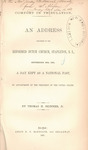 Comfort in tribulation. An address delivered in the Reformed Dutch church, Stapleton, S.I., September 26th, 1861, a day kept as a national fast, by appointment of the President of the United States. by Thomas H. Skinner and Anson D. F. Randolph