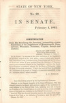 Communication from His Excellency the Governor, transmitting certain Resolutions of the legislatures of Massachusetts, Pennsylvania, Wisconsin, Tennessee, Virginia, Georgia and Alabama. by New York (State) Legislature Senate and Edwin D. Morgan