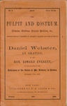 Daniel Webster : an oration by the Hon. Edward Everett by Edward Everett and Andrew J. Graham
