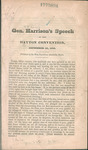 Gen. Harrison's speech at the Dayton Convention, September 10, 1840 : Published by the Whig Republican Association, Boston. by William Henry Harrison and Gould, Kendall, and Lincoln