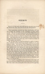 God's voice, and the lessons it teaches : a sermon, preached on the occasion of the death of General Taylor, late President of the United States by David Magie