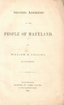 Second address to the people of Maryland by William H. Collins. by William H. Collins and James Young