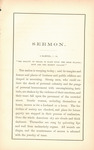 Sermon on the occasion of the death of President Lincoln : preached in the South Baptist Church, Hartford, Conn., Sunday, April 16, 1865 by Cephas B. Crane and Case, Lockwood, and Company