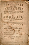 Some strictures upon the sacred story recorded in the Book of Esther : by Oliver Noble and E. Lunt and H.W. Tinges (Firm)