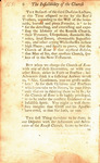 Some thoughts upon the spirit of infallibility, claimed by the Church of Rome : by Edward Wigglesworth and John Draper