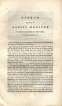 Speech delivered by Daniel Webster at Niblo's saloon, in New York, on the 15th March, 1837. by Daniel Webster and Harper & Brothers