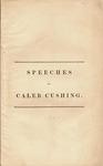 Speech delivered in Faneuil Hall, Boston, October 27, 1857 : also, speech delivered in City Hall, Newburyport, October 31, 1857 by Caleb Cushing