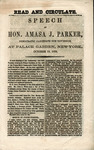 Speech of Hon. Amasa J. Parker, Democratic candidate for governor by Amasa J. Parker
