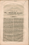 Speech of Hon. Charles Allen, at Worcester, Nov. 5, 1853. by Charles Allen