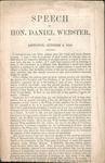 Speech of Honorable Daniel Webster, at Abington, October 9, 1848 by Daniel Webster