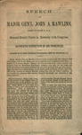 Speech of Major Gen'l John A. Rawlins, chief of staff, U.S.A. : General Grant's views in harmony with Congress : authentic exposition of his principles. by John A. Rawlins and Union Republican Congressional Committee