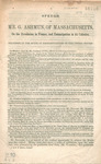 Speech of Mr. G. Ashmun, of Massachusetts, on the revolution in France, and emancipation in its colonies. Delivered in the House of Representatives of the United States. by George Ashmun and J. & G.S. Gideon (Firm)