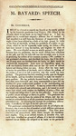Speech of the Honorable James A. Bayard, of Delaware. February 19, 20, 1802. On the bill received from the Senate, entitled "An act to repeal certain acts respecting the organization of the courts of the United States." by James A. Bayard and James A. Bayard