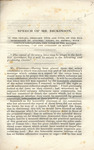 Speech on the repeal of the usury laws, : delivered before the Senate of this state, on the 10th & 11th February, 1837 by Daniel S. Dickinson and William H. Colyer