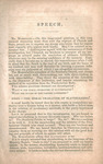 Speech on the slavery resolutions, delivered in the General assembly which met in Detroit in May last by Joseph C. Stiles and John Thomas Towers