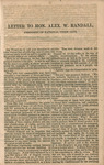Speeches of Hon. Edgar Cowan of Pennsylvania, Hon. Jas. R. Doolittle, of Wisconsin, Hon. Hugh McCulloch, Secretary of Treasury, letter of Hon. O.H. Browning, of Illinois, and an address by a member of the club : also the condition of the South, a report o by Edgar Cowan and James R. Doolittle