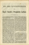 Speeches of Hon. Horatio Seymour, and Hon. John Van Buren : at the grand ratification meeting, at the Cooper Institute, October 13, 1862, with General Scott's prophetic letter by Horatio Seymour and John Van Buren