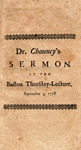 The accursed thing must be taken away from among a people, if they would reasonably hope to stand before their enemies. A sermon preached at the Thursday-lecture in Boston, September 3, 1778, and printed at the desire of the hearers. by Charles Chauncy