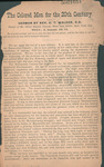 The colored men for the 20th century : sermon by Charles T. Walker and John P. Wharton