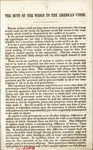 The great fraud upon the public credulity in the organization of the Republican party upon the ruins of the "Whig party," an address to the old-line Whigs of the Union. by National Whig