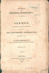 The means of national prosperity. : A sermon, delivered at Litchfield, Connecticut, on the day of the anniversary thanksgiving, December 2, 1819 by Lyman Beecher and John Sayre