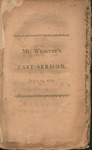 The misery and duty of an oppress'd and enslav'd people : represented in a sermon delivered at Salisbury, July 14, 1774. by Samuel Webster