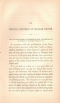 The personal influence of Abraham Lincoln : a sermon preached on the national fast-day, Thursday, June 1st, 1865 by Erskine Norman White and John A. Gray & Green (Firm)