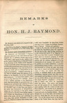 The position and duty of the Republican Party : remarks of Hon. H.J. Raymond, at the Festival of the Republican General Committee in the city of New York, on the celebration of Washington's birthday, February 22d, 1862. by Henry J. Raymond and Republican Party (N.Y.)