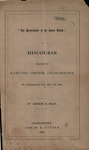 The preservation of the States united:" a discourse delivered in Harvard church, Charlestown, on Thanksgiving Day, Nov. 29, 1860 by George Ellis. by George Edward Ellis