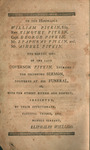 The ruler's duty and honor, in serving his generation ; and his dismission by death, and entering into peace : by Eliphalet Williams and Green & Watson