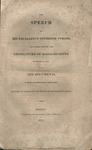 The speech of His Excellency Governor Strong, delivered before the legislature of Massachusetts, October 16, 1812. by Caleb Strong and Massachusetts Governor (Strong)