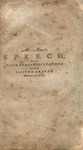 The speech of Mr. Ames in the House of Representatives of the United States, when in committee of the whole, on Thursday, April 28, 1796, in support of the following motion by Fisher Ames and United States Congress (4th 1st session : 1795-1796) House