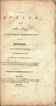 The speech of Mr. Ames in the House of Representatives of the United States, when in committee of the whole, on Thursday, April 28, 1796, in support of the following motion by Fisher Ames and United States Congress (4th 1st session : 1795-1796) House