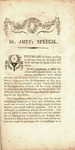The speech of Mr. Ames in the House of Representatives of the United States, when in committee of the whole, on Thursday, April 28, 1796, in support of the following motion by Fisher Ames and United States Congress (4th 1st session : 1795-1796) House