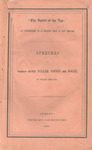 The spirit of the age : its tendencies to a change that is not reform : speeches of Senators Bond, Fuller, Coffin and Bokee, in State Senate. by New York (State) Legislature Senate and Charles Van Benthuysen