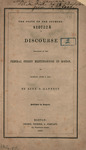 The state of the country. A discourse preached in the Federal street meetinghouse in Boston, on Sunday, June 8, 1856. by Ezra S. Gannett and Crosby, Nichols, and Company