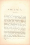 The Union : an address by the Hon. Daniel S. Dickinson, delivered before the Literary Societies of Amherst College, July 10th, 1861. by Daniel S. Dickinson and James G. Gregory