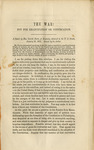 The war not for emancipation : speech by Hon. Garrett Davis, of Kentucky. African slavery, the corner-stone of the Southern confederacy : speech / by Hon. Alex. H. Stephens, of Georgia. by Garrett Davis and Alexander H. Stephens