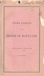 Third address to the people of Maryland. by William H. Collins and James Young