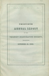 Thirtieth annual report of the Vermont Colonization Society : presented Oct. 18, 1849. by J. Converse and Vermont Colonization Society
